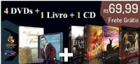 4º Kit com 4 DVDs + um Livro + um CD - Pastor Marco Feliciano
