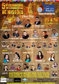 5 Congresso Internacional de Misses - A.M.E Luz das Naes