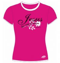 Camisetas Paz - Jesus a rosa de Saron